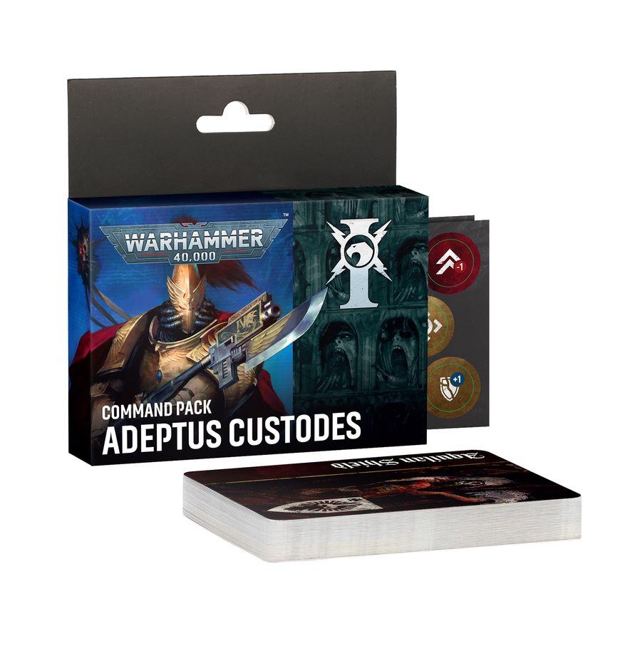 Command Pack: Adeptus Custodes (Inglese)