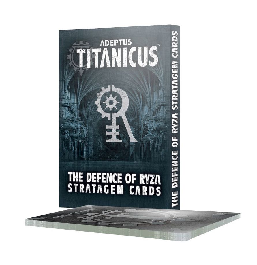 Adeptus Titanicus: The Defence of Ryza Stratagem Cards (Inglese)