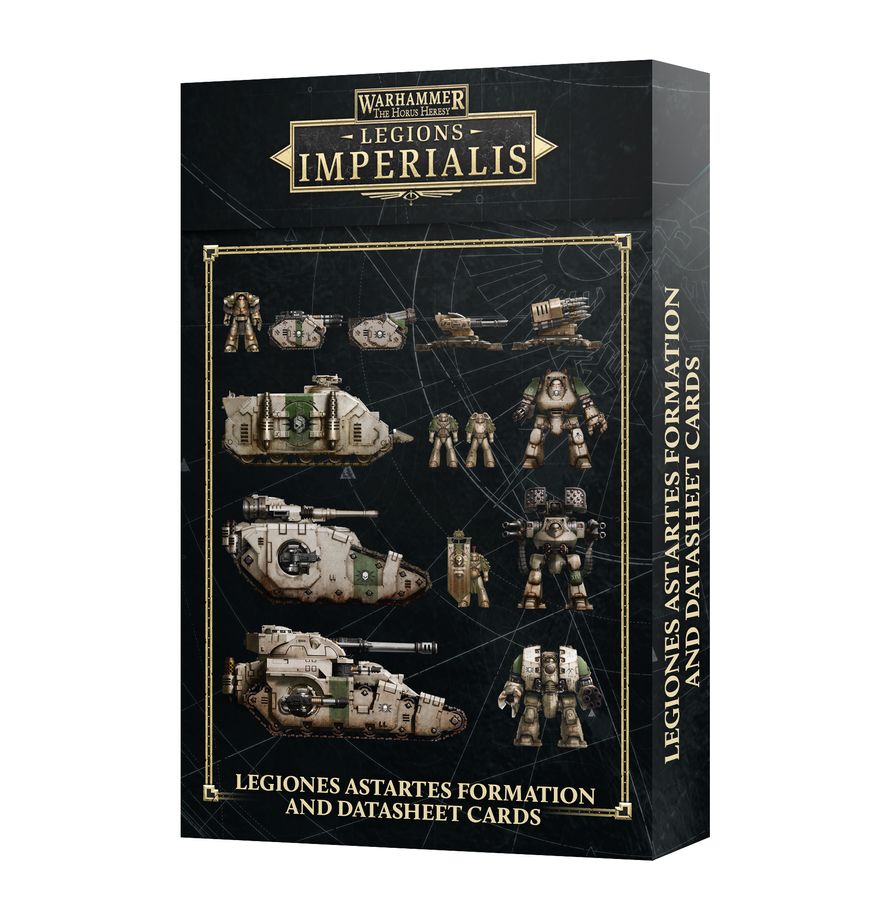 Legiones Astartes Formation and Datasheet Cards (Inglese)