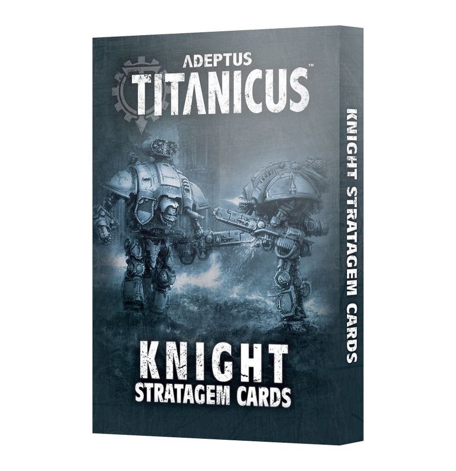 Adeptus Titanicus: Knight Stratagem Cards (Inglese)
