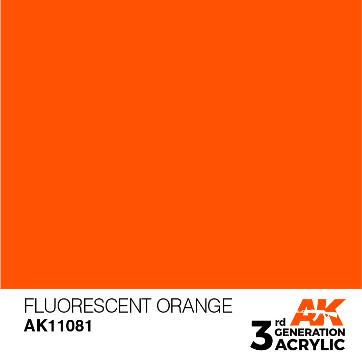 FLUORESCENT ORANGE - AK11081