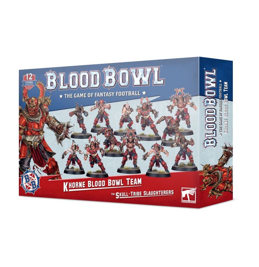 Blood Bowl - Team Khorne: Skull-tribe Slaughterers
