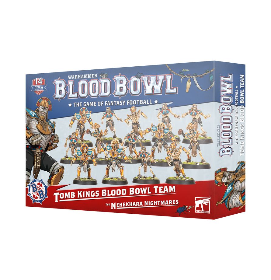 Team Tomb Kings di Blood Bowl: The Nehekhara Nightmares