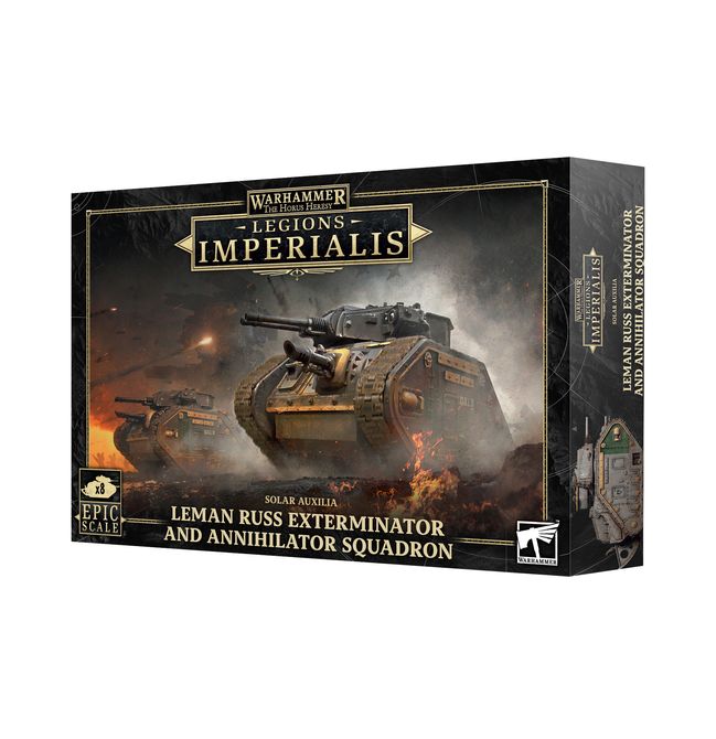 Legions Imperialis: Squadrone di Leman Russ Exterminator e Annihilator