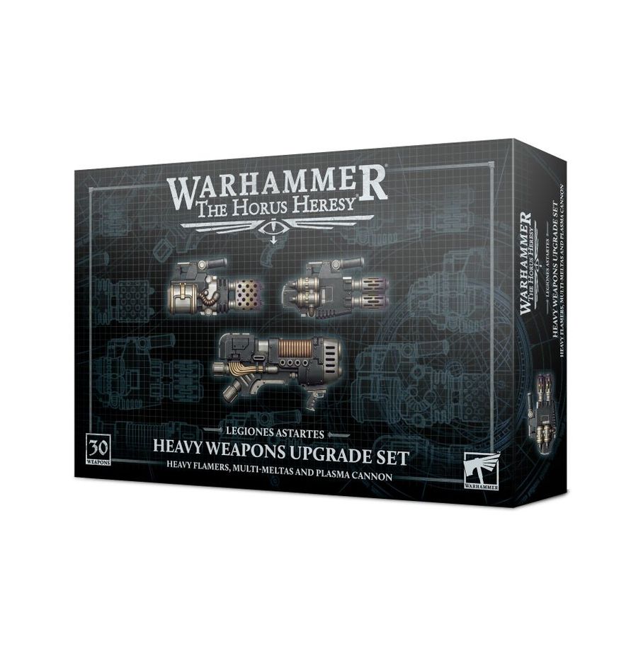 Heavy Weapons Upgrade Set - Heavy Flamers, Multi-meltas e Plasma Cannons