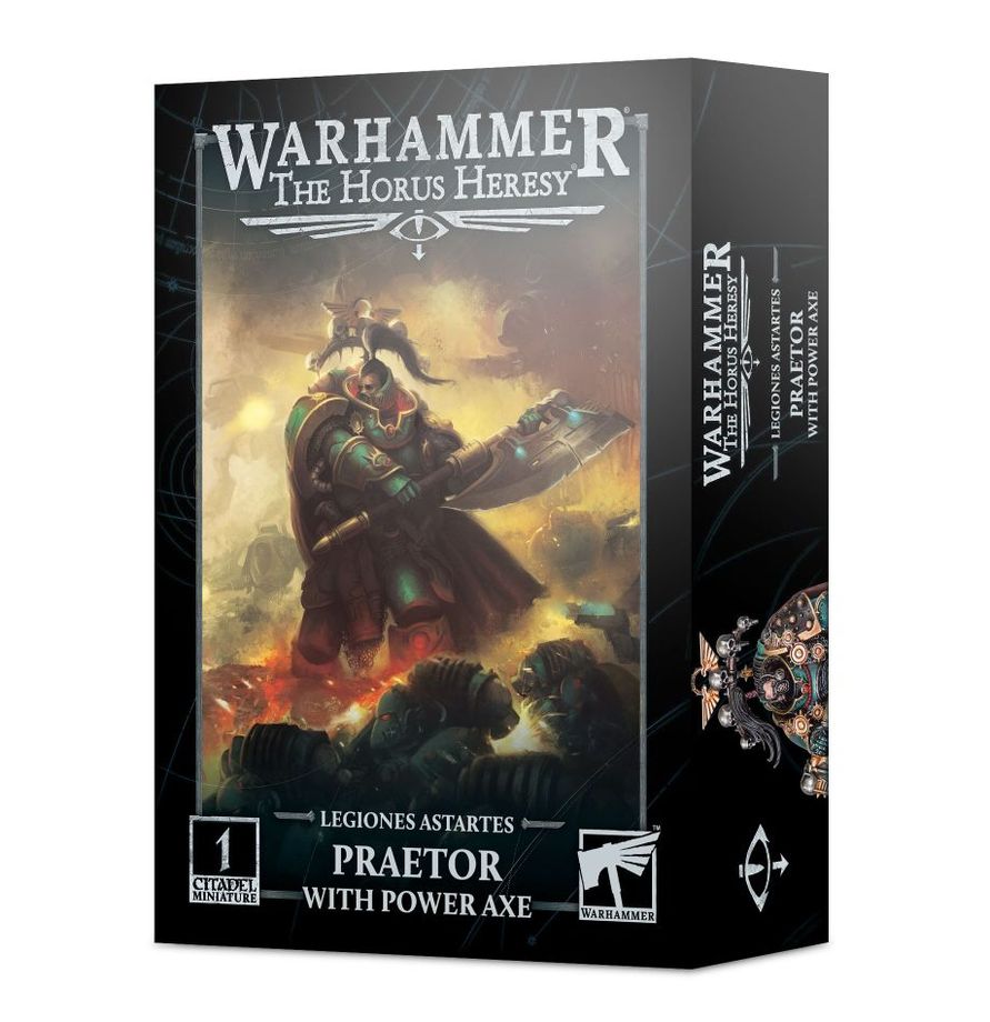 Legion Praetor con power axe