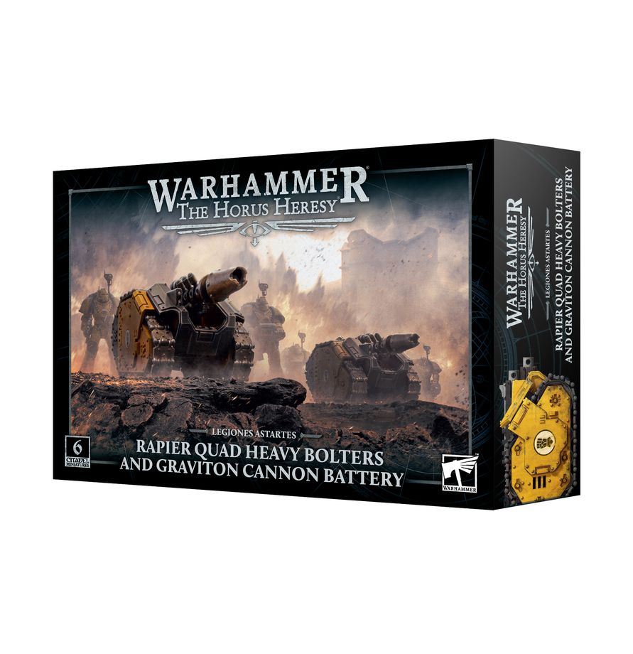 Rapier Quad Heavy Bolters e Graviton Cannon Battery