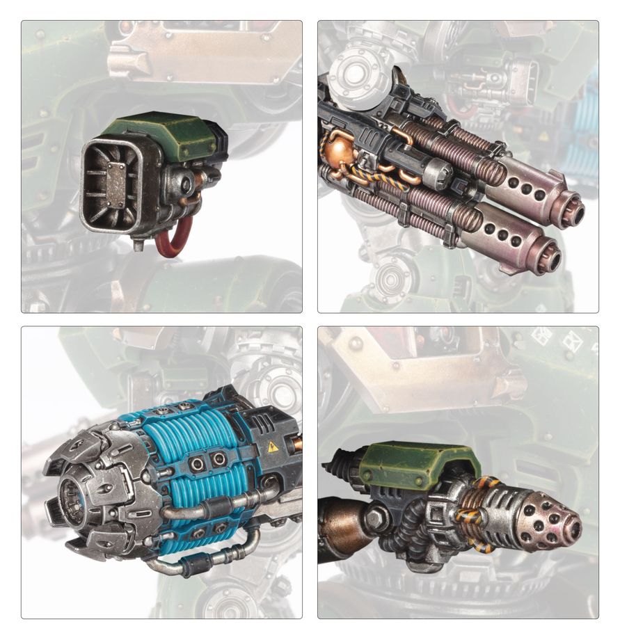 Armi del Saturnine Dreadnought - Configurazione Chiron