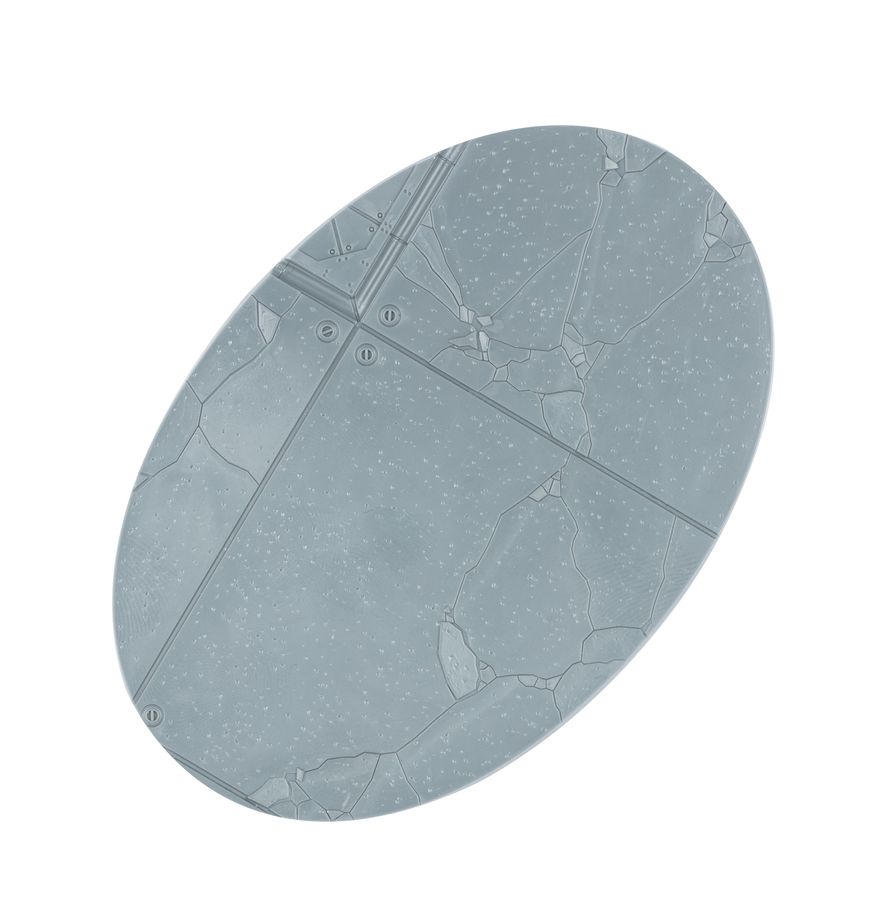 Basetta ovale da 105mm per Legions Imperialis