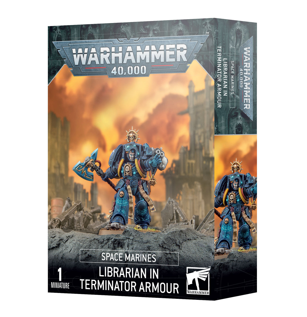 Bibliotecario in armatura Terminator