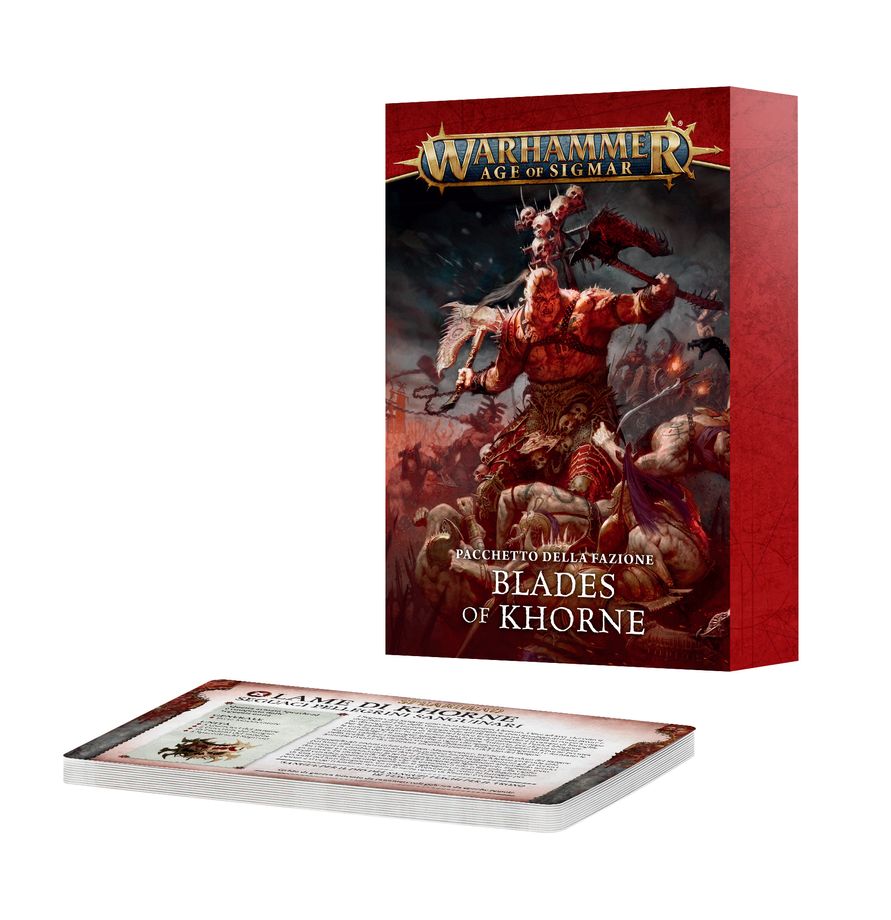 Pacchetto della Fazione: Blades of Khorne ITA