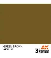 GREEN-BROWN - AK11126