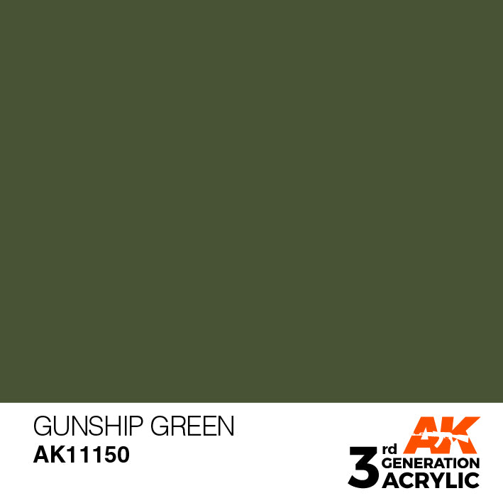 GUNSHIP GREEN - AK11150