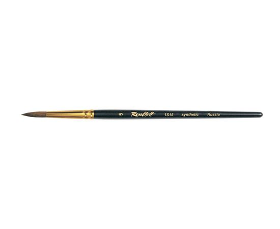 Roubloff 1s15 - Round brush from synthetic kolinsky imitation - misura 2