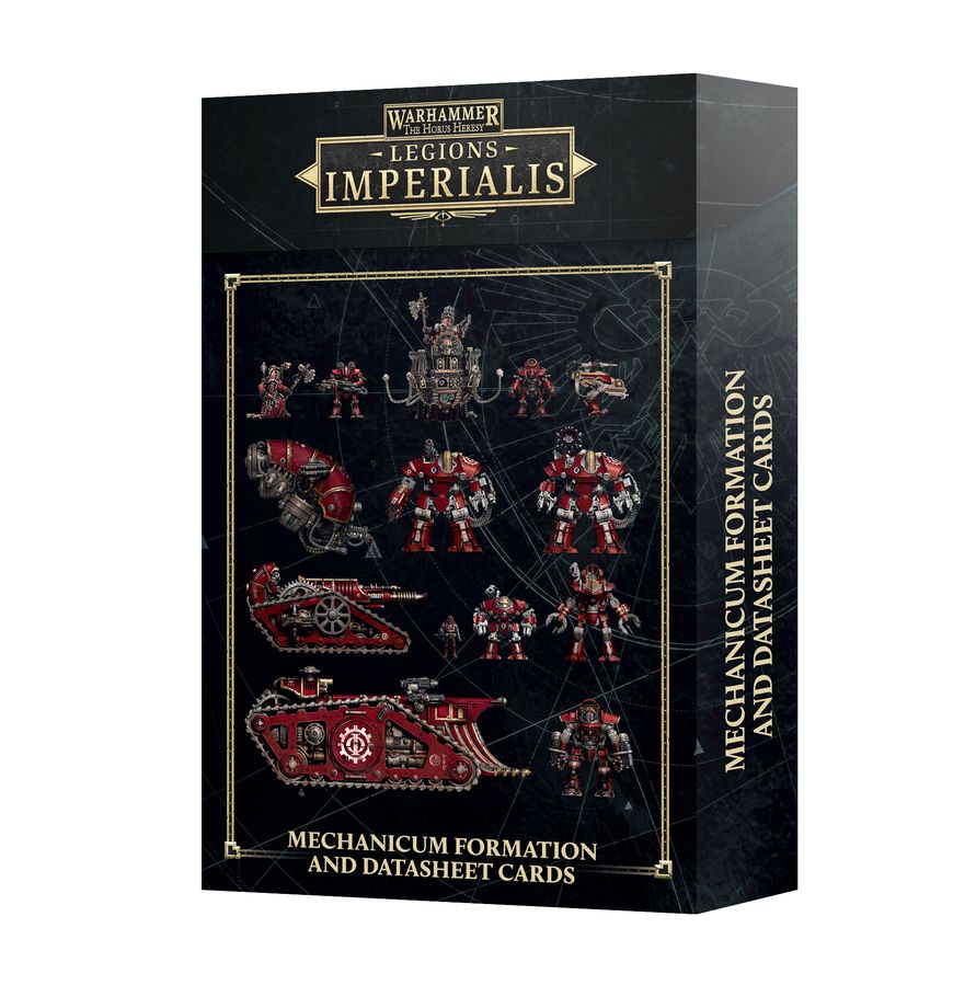 Mechanicum Formation and Datasheet Cards (Inglese)