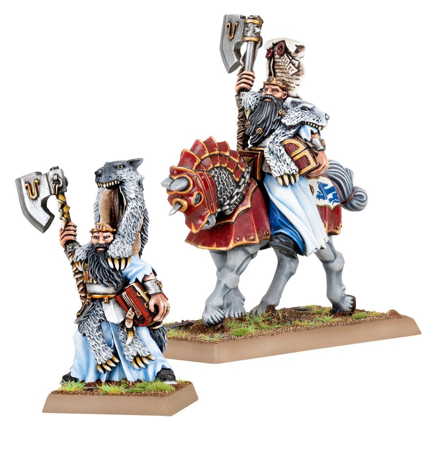 Warrior Priests of Ulric a piedi e a cavallo