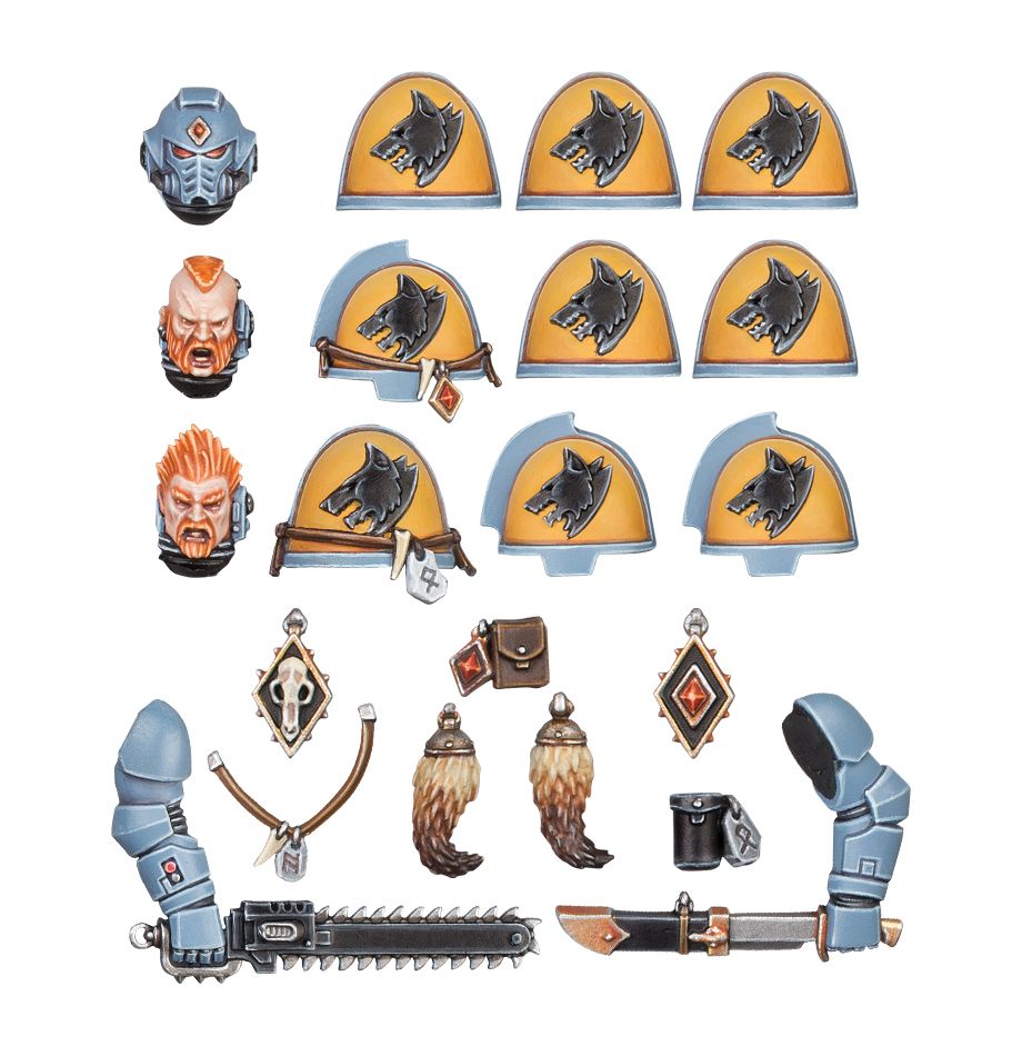 Dotazioni degli Space Wolves Primaris