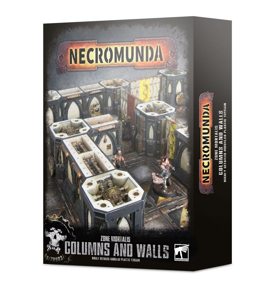 Necromunda colonne e muri della Zone Mortalis