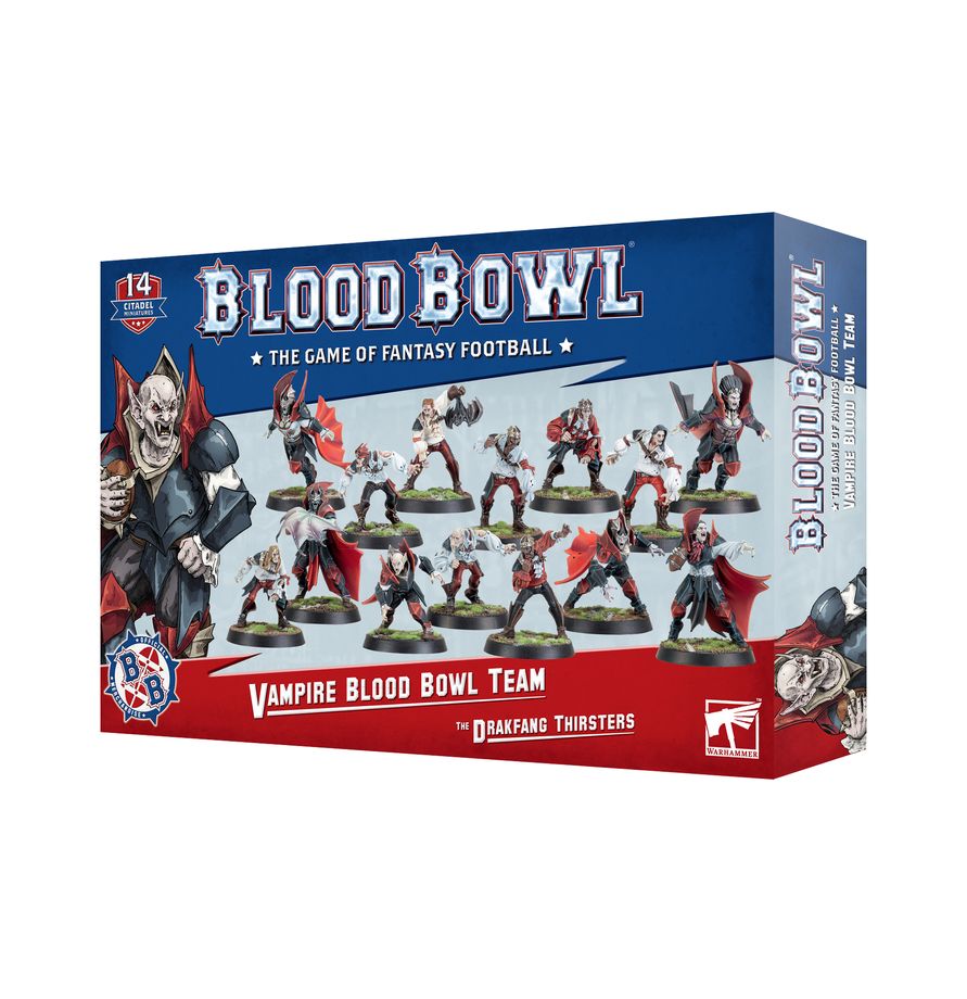 Team Vampire di Blood Bowl: i Drakfang Thirsters