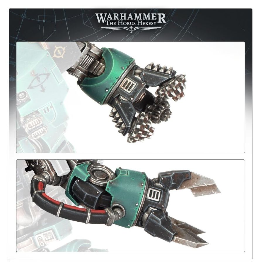 Sprue con Close Combat Weapons per Leviathan Siege Dreadnought
