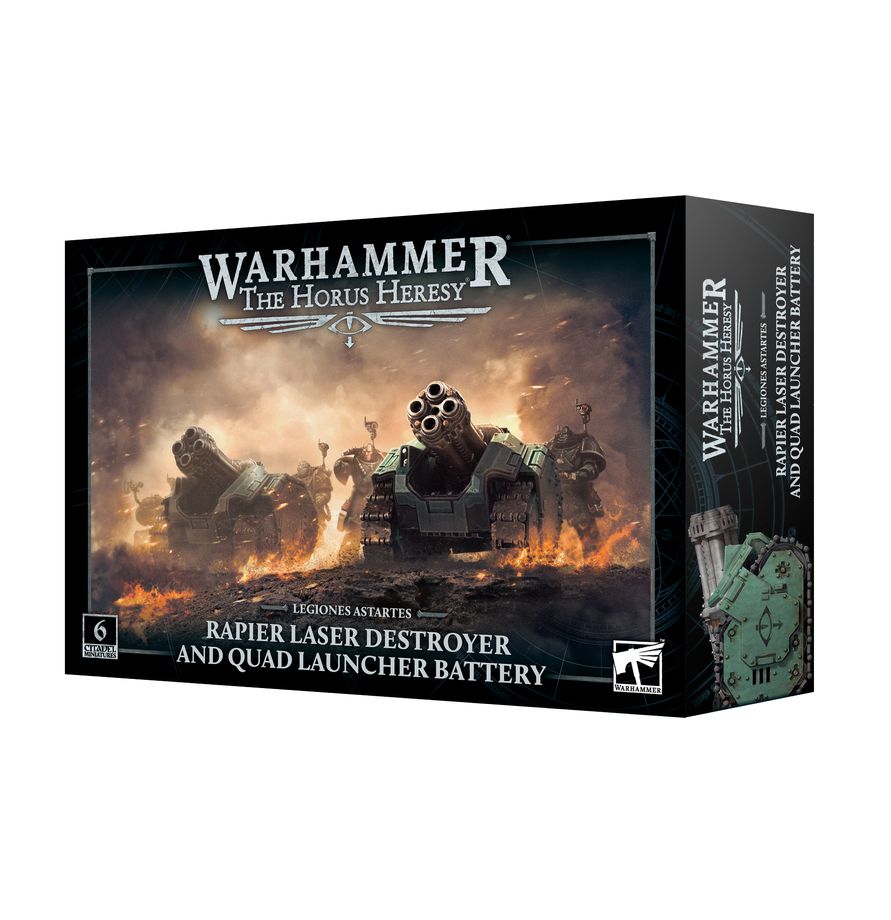 Rapier Laser Destroyer e Quad Launcher Battery