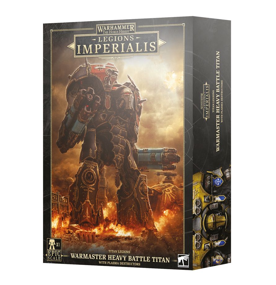 Legions Imperialis: Warmaster Heavy Battle Titan con Plasma Destructors