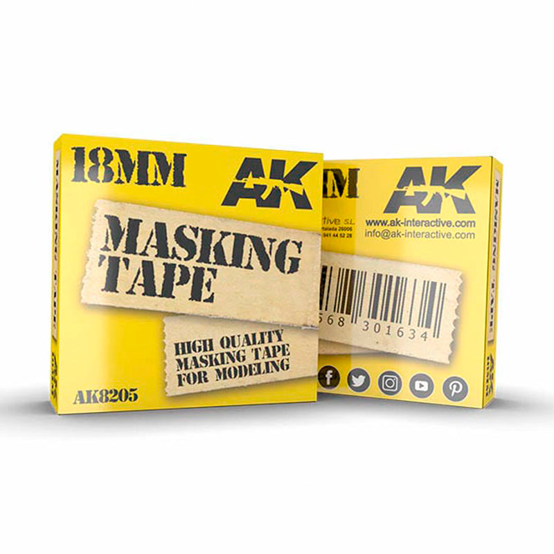 MASKING TAPE: 18MM - AK8205