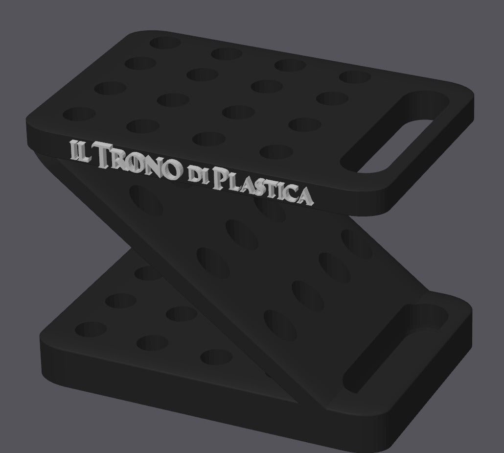 Porta pennelli e tronchesi del Trono