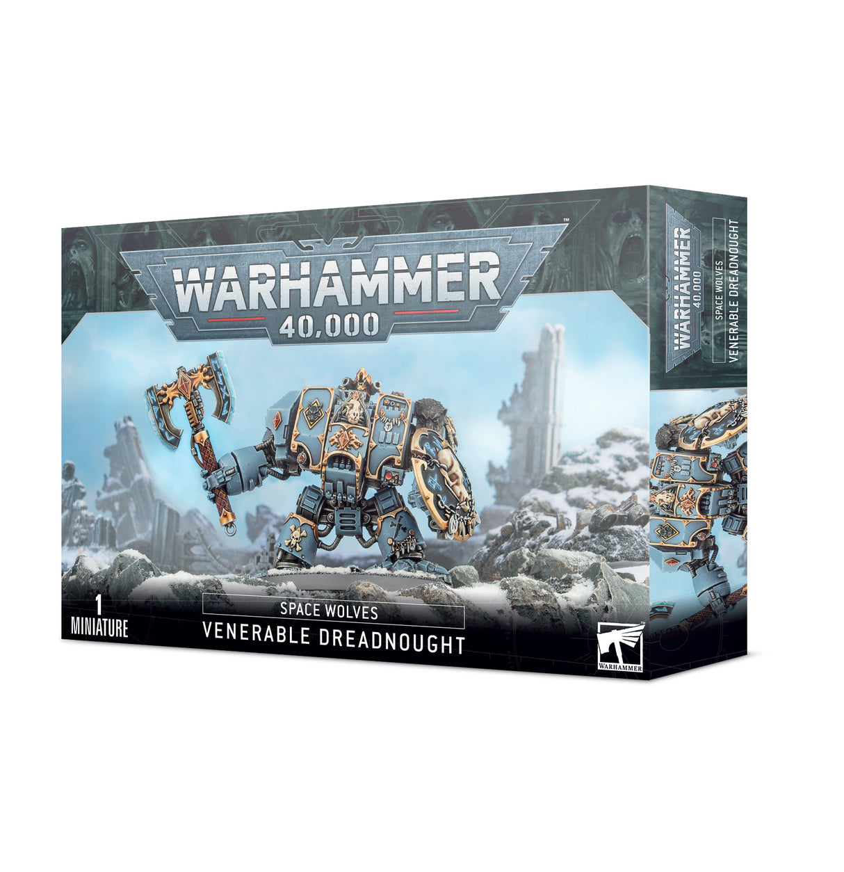 Dreadnought Venerabile degli Space Wolves/Zanna Assassina/Bjorn dalla Mano Crudele