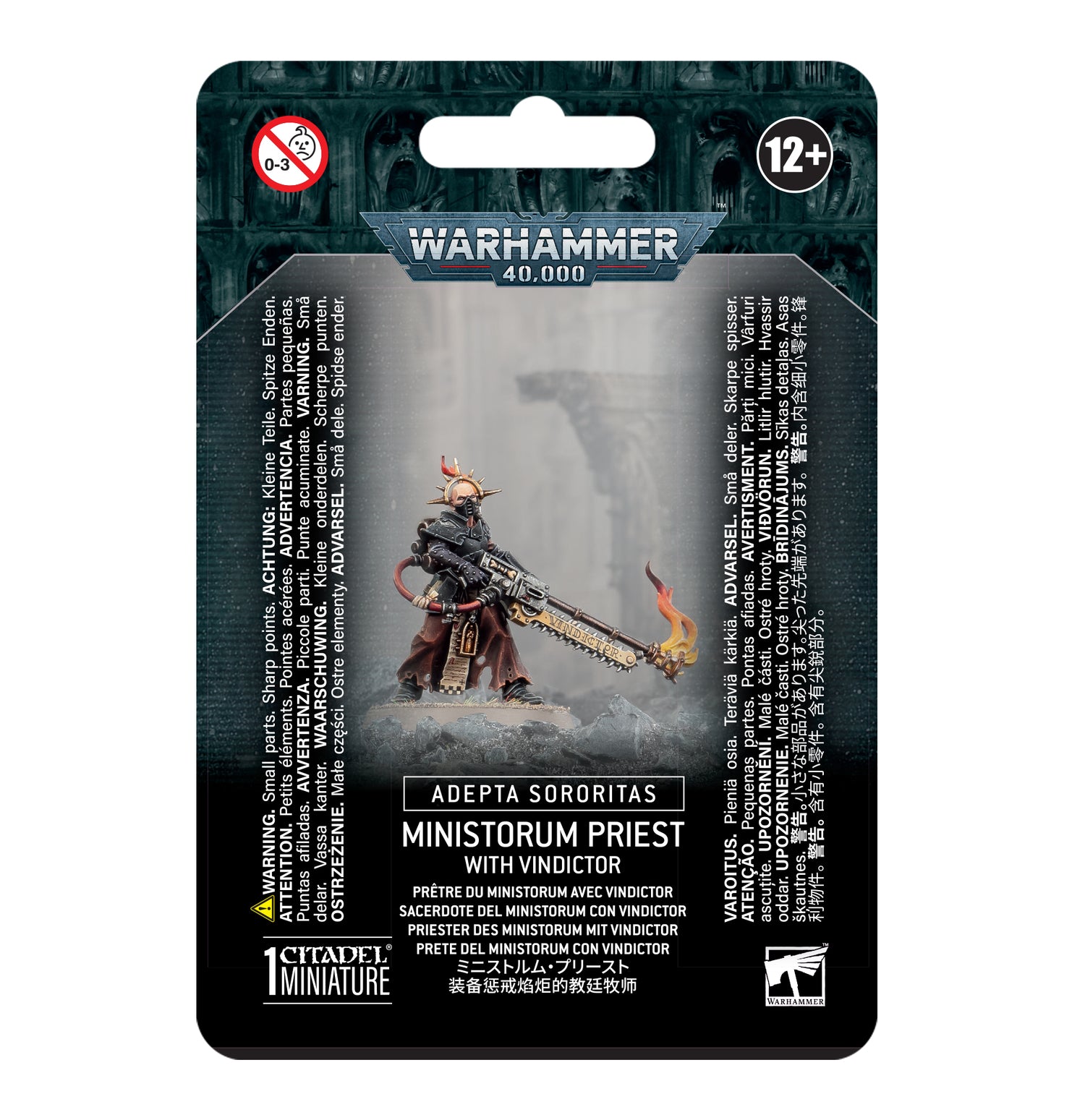 Prete del Munitorum con Vindictor