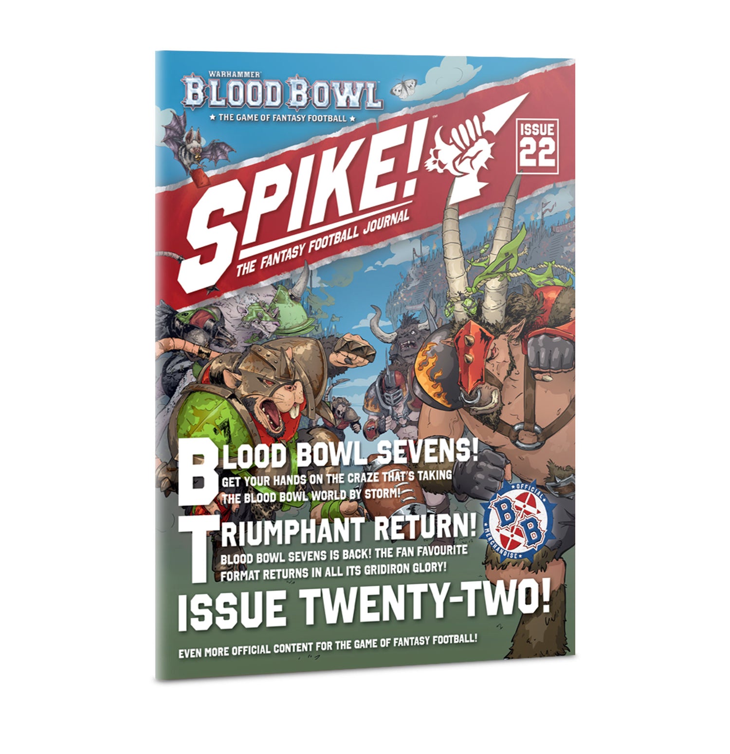 Blood Bowl Spike Journal Issue 22 - data di rilascio 22.8.26